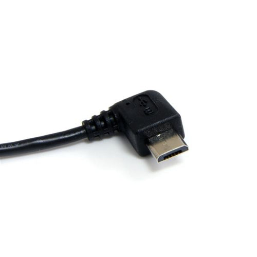UUSBHAUB1RA - STARTECH.COM 1 FT MICRO USB CABLE - A TO RIGHT ANGLE MICRO B LTW