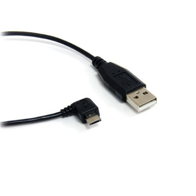 UUSBHAUB1RA - STARTECH.COM 0,3M MICRO-USB-KABEL – A AUF RECHTWINKLIGES MICRO-B LTW