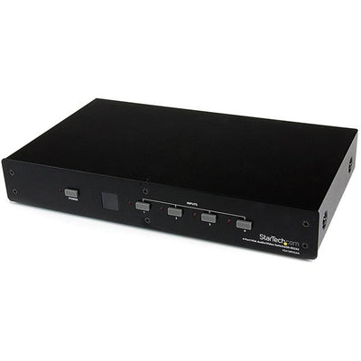 StarTech.com VS410RVGAA 4 Port VGA Video Audio Switch with RS232