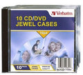 Verbatim 41852 Verbatim CD/DVD 10 Pack Clear Jewel Cases — image 2
