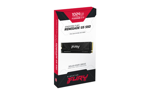 Kingston SFYR2S/1T0 - 1TB FURY RENEGADE G5 M.2 2280 PCIE 5.0 N