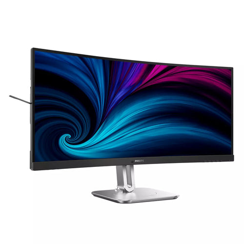 34B2U5600C/75 - PHILIPS 34B2U5600C/75 34" 21:9 CURVE WQHD, HDMI,DP,USB-C,RJ45,SPKR,H/ADJ,4YR
