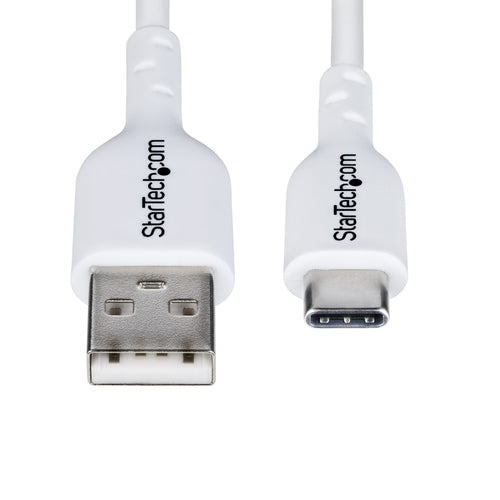 StarTech.com USB2AC1MNCWHE - 1m USB-A to USB-C Charging Cable White