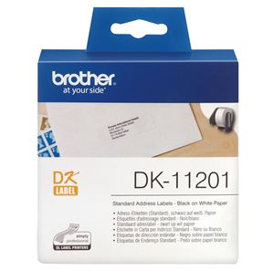 BCC19 - Brother DK11201 400 Standard Address Labels 29mm x 90mm