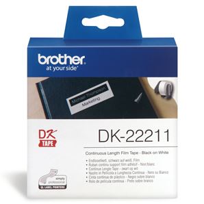 BCC53 - Brother DK22211 Continuous Length Paper Label Tape 29mm x 15.24m