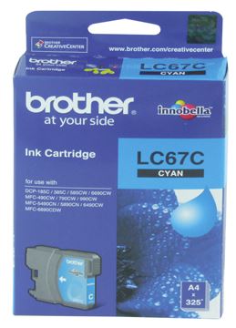 BCK41C - Brother LC67C Cyan Ink Cartridge