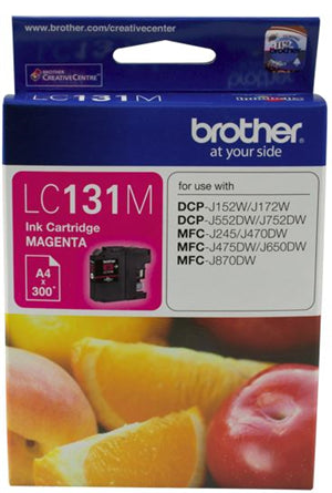 BCK60M - Brother LC131M Magenta Ink Cartridge