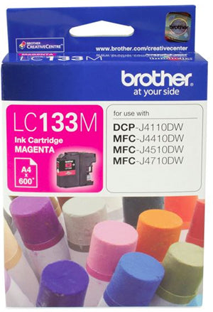 BCK61M - Brother LC133M Magenta Ink Cartridge
