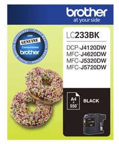 BCK72K - Brother LC233BK Black Ink Cartridge