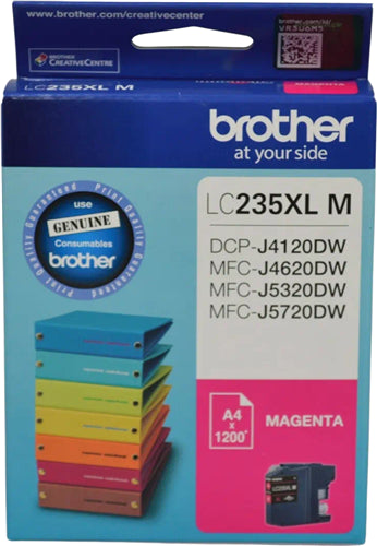 Brother LC235XLM Magenta High Yield Ink Cartridge BCK74M