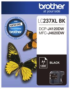 BCK76 - Brother LC237XLBK Black High Yield Ink Cartridge