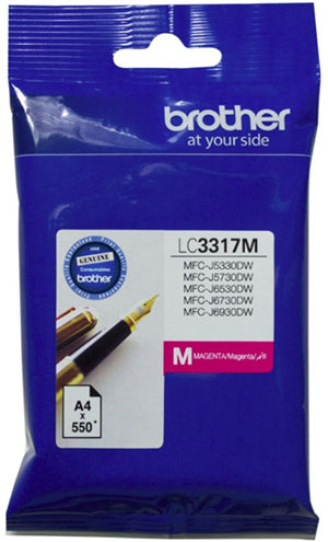 BCK87M - Brother LC3317M Magenta Ink Cartridge