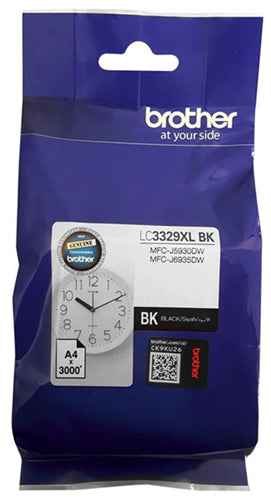 BCK93K - Brother LC3329XLBK Black High Yield Ink Cartridge