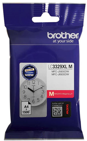 BCK93M - Brother LC3329XLM Magenta High Yield Ink Cartridge