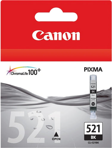Canon CLI521BK Black Ink Cartridge PB0071