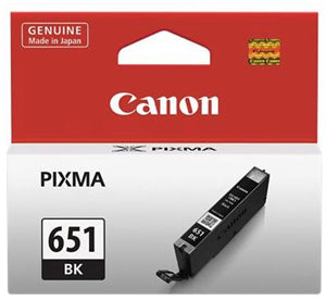 PB0161S - Canon CLI651BK Black Ink Cartridge