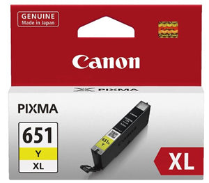 PB0164H - Canon CLI651XLY Yellow High Yield Ink Cartridge