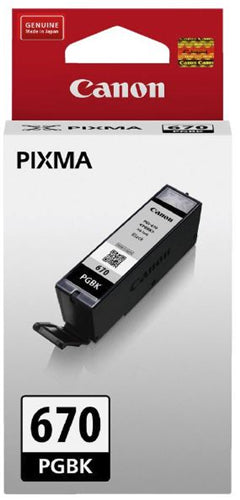 PB0180S - Canon PGI670PGBK Pigment Black Ink Cartridge