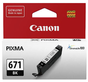 PB0181S - Canon CLI671BK Black Ink Cartridge