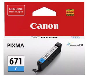 PB0182S - Canon CLI671C Cyan Ink Cartridge
