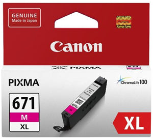 PB0183H - Canon CLI671XLM Magenta High Yield Ink Cartridge