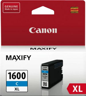 PGI1600XLCOCN - Canon PGI1600XLC Cyan High Yield Ink Cartridge