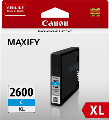 Canon PGI2600XLC Cyan High Yield Ink Cartridge PB0261