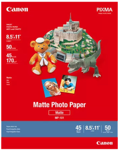 Canon MP-101 A4 Matte 170gsm Photo Paper - 50 Sheets PB2041