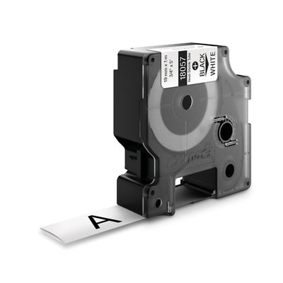 18057 - Dymo Rhno Tube Ht Shrk 19mm Wh