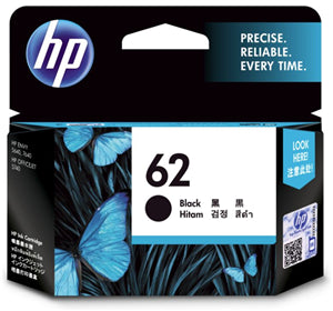 HPJ0135 - HP 62 Black Ink Cartridge