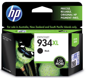 HPJ0201 - HP 934XL Black High Yield Ink Cartridge