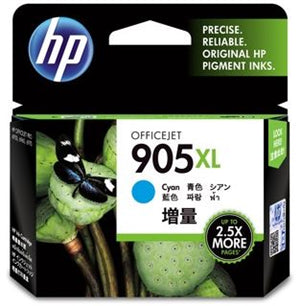 HPJ0435 - HP 905XL Cyan High Yield Ink Cartridge