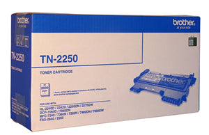 BTN2250 - Brother TN-2250 Black High Yield Toner