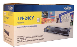 BTN240Y - Brother TN-240Y Yellow Toner