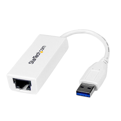 StarTech.com USB31000SW - USB 3.0 to Ethernet Adapter - White