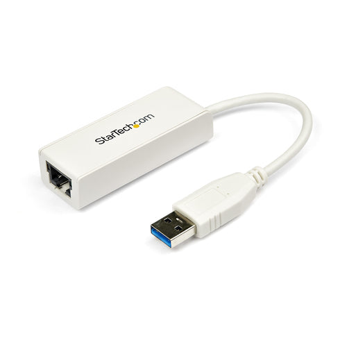StarTech.com USB31000SW - USB 3.0 to Ethernet Adapter - White