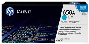 HPL0741 - HP 650A Cyan Toner