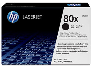 HPL0867 - HP 80X Black High Yield Toner
