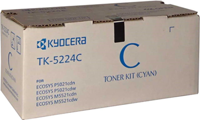 Kyocera TK-5224C Value Cyan Toner KY5713