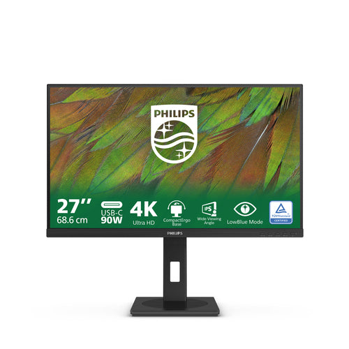 27B1U3900/75 - PHILIPS 27B1U3900/75 27" 16:9 4K UHD IPS LED 60HZ,4MS,USB-C DOCK,HDMI,DP,SPKR,H/ADJ,4YR