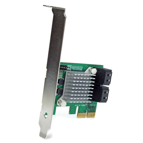 PEXSAT34RH - STARTECH.COM 4 PORT PCIE SATA III CONTROLLER CARD W/ HYPERDUO SSD TIERING 2 YR