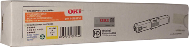 OKI 44469755 Yellow Toner OK0144