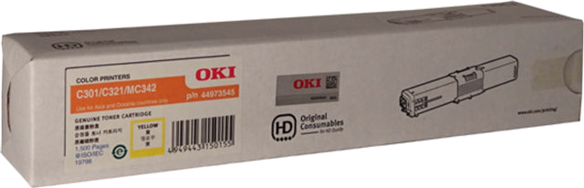 OKI 44973545 Yellow Toner OK0163