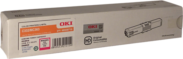OKI 46508718 Magenta Toner OK0312