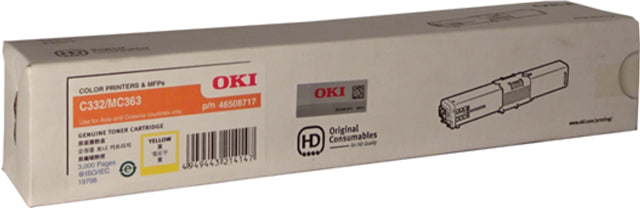 OKI 46508717 Yellow Toner OK0311