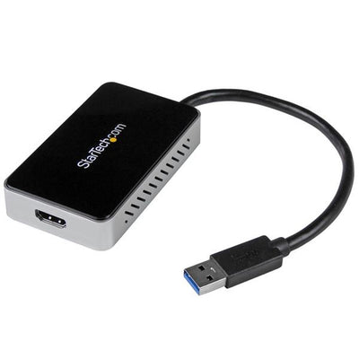 StarTech.com USB32HDEH - USB 3-zu-HDMI-Adapter mit 1-Port-USB-Hub