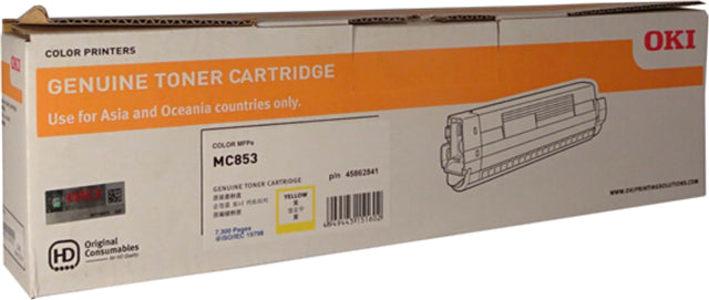OKI 45862841 Yellow Toner OK0206