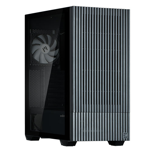 Z10 DS BLACK - Zalman Z10 DS Black ATX Mid Tower Case 1x120mm ARGB with LCD screen