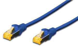 CA9301B - Digitus S-FTP CAT6A Patch Lead - 0.5M Blue