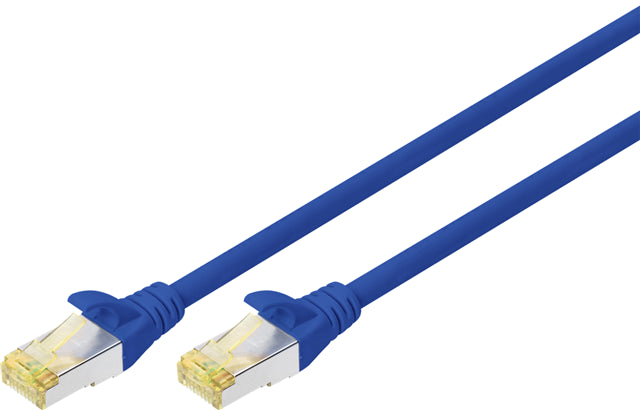 Digitus S-FTP CAT6A Patch Lead - 5M Blue CA9325B